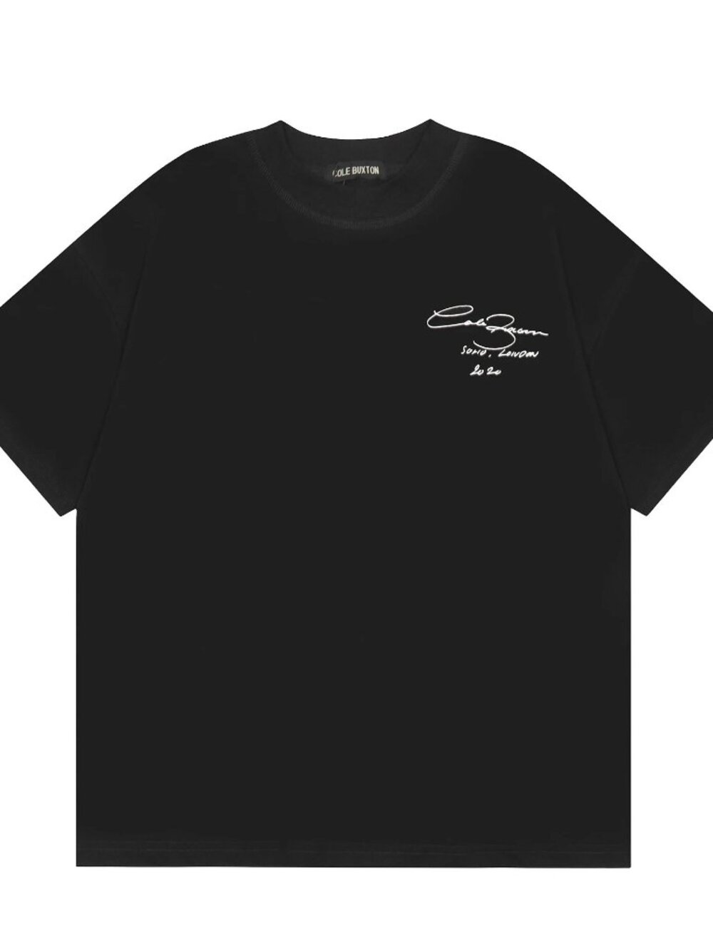 COLE BUXTON SIGNATURE T-SHIRT BLACK